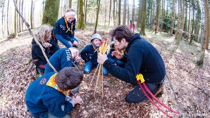 Juniore i Hammershus Spejderne